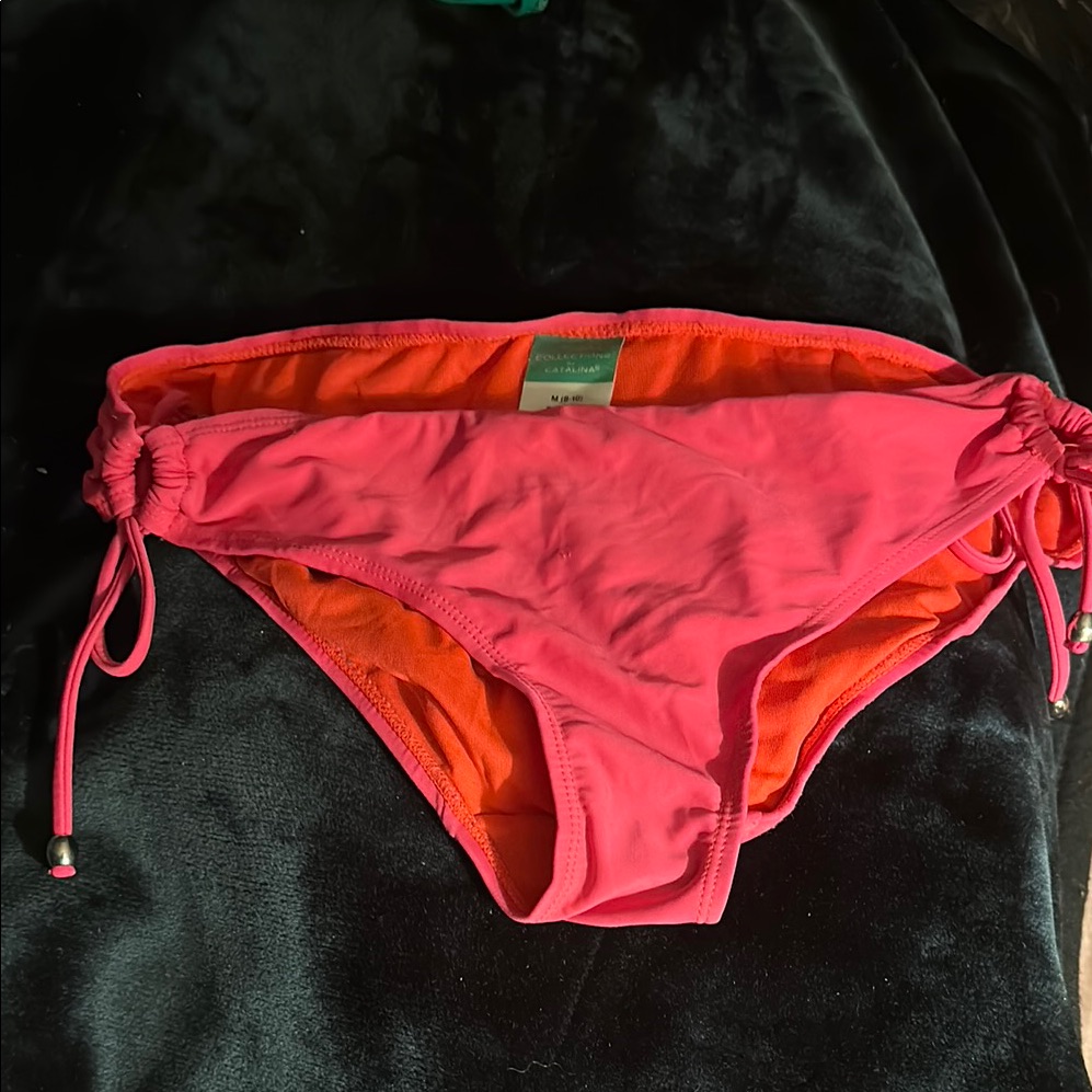 Collection By Catalina Vibrant Pink Bikini Bottom